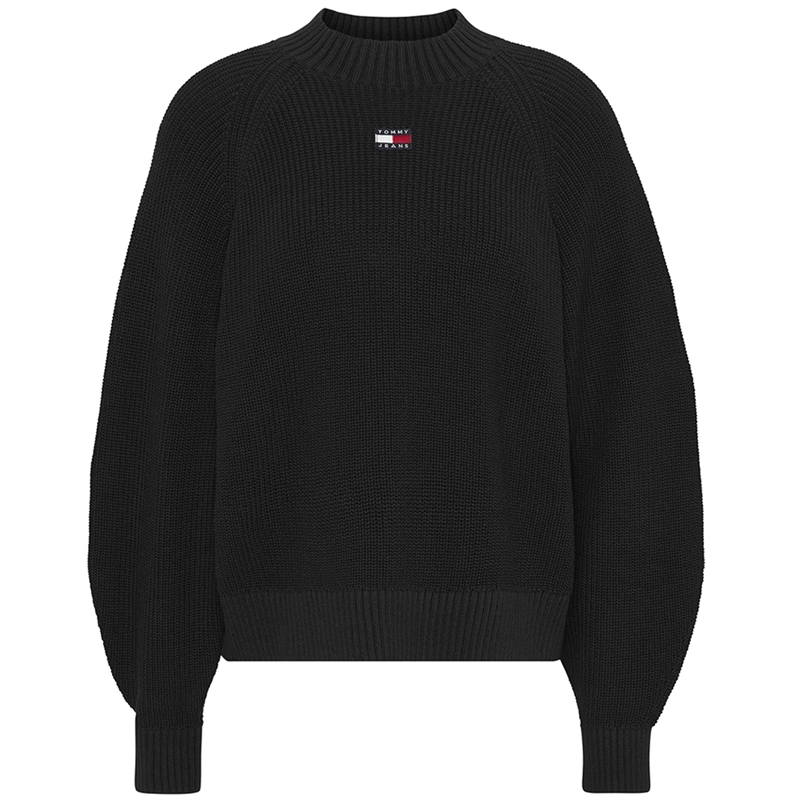 Tommy Jeans Badge Mockneck Strik