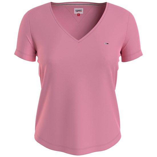 Tommy Jeans Slim Jersey V-neck T-shirt