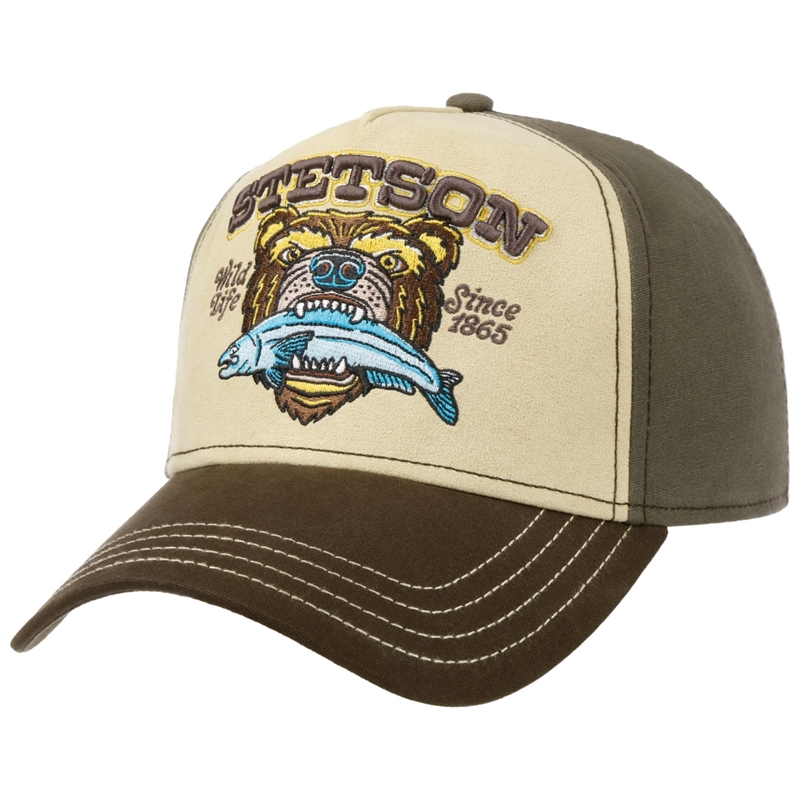 Stetson Wild Life Since 1865 Trucker Kasket