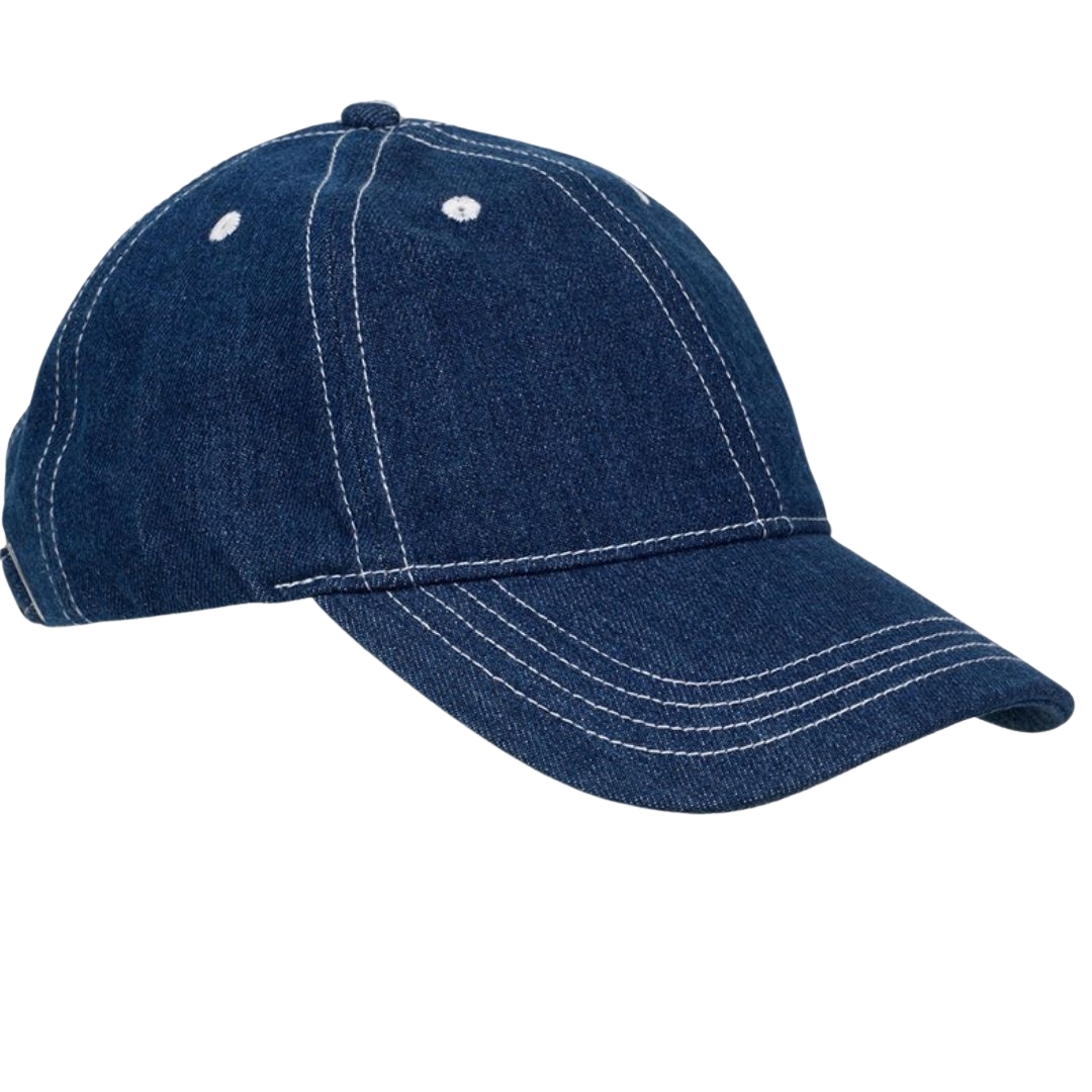 Wood Wood Low Profile Denim Cap Light Rinse Coast