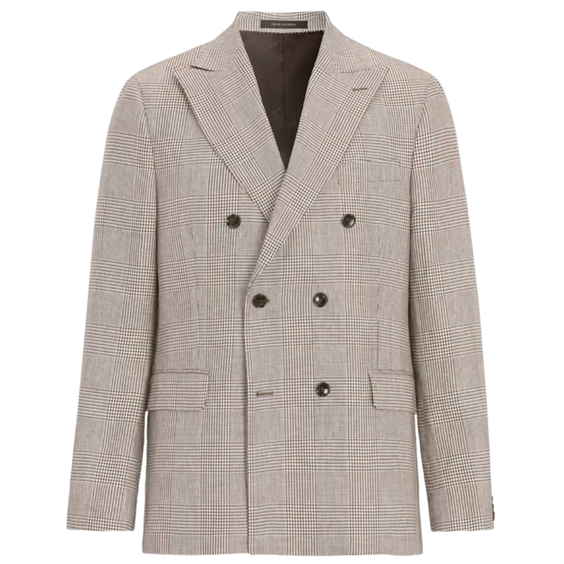 Oscar Jacobson Farris Dobbeltradet Glencheck Blazer