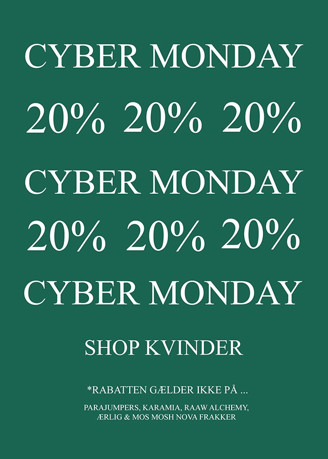 Cyber Monday 2025 - Kvinder